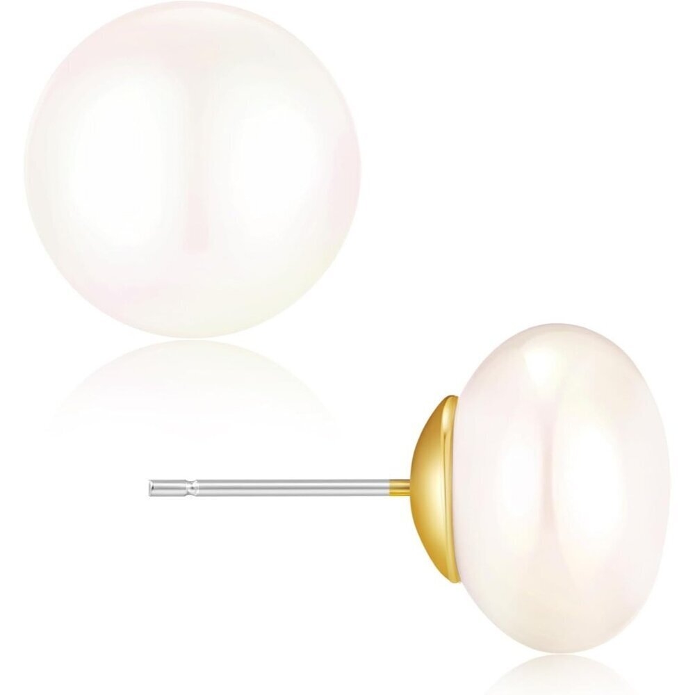 Women's Stud 10mm Minimalist Pearl Drop Classic Elegant Dangle Earrings Gifts